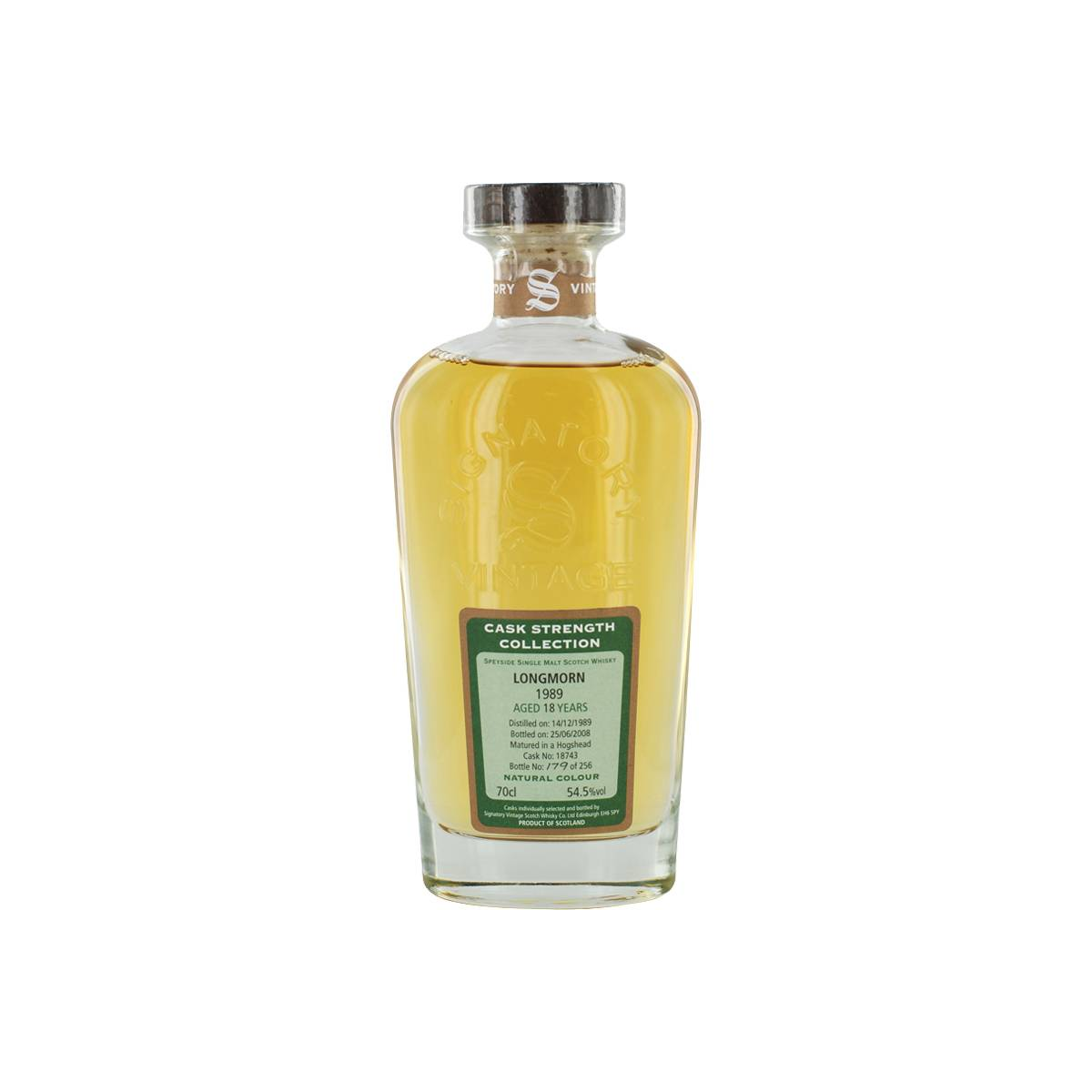 Longmorn Cask Strength Collection 1989 18 Years Single Malt Whisky