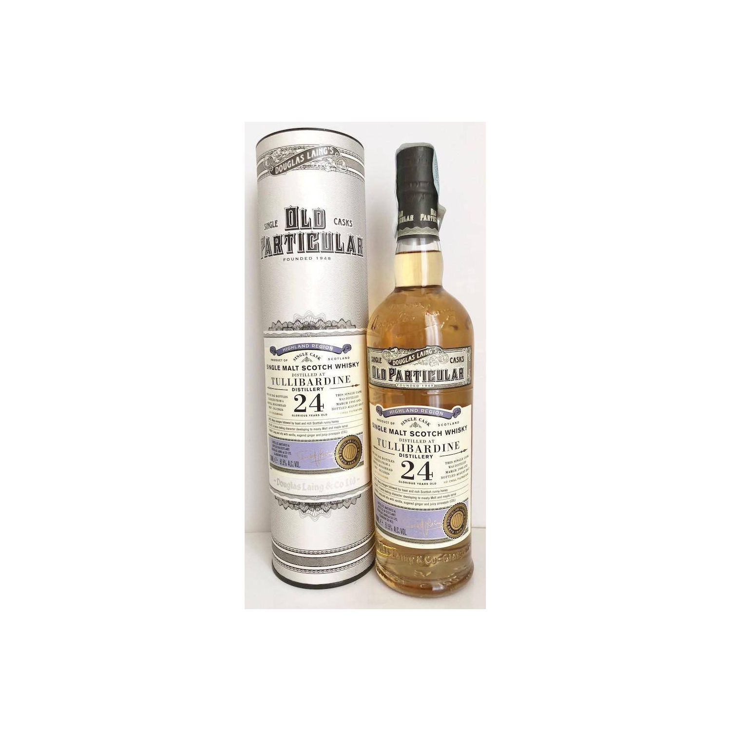 Tullibardine Old Particular 1993 24 Years Single Malt Whisky 2