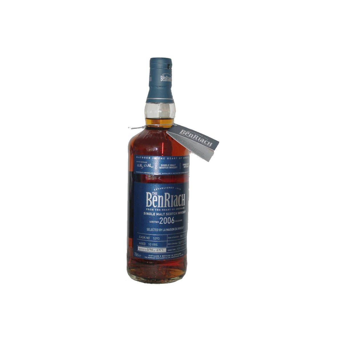 BenRiach Individual Cask Bottling 2006 10 Years Single Malt Whisky