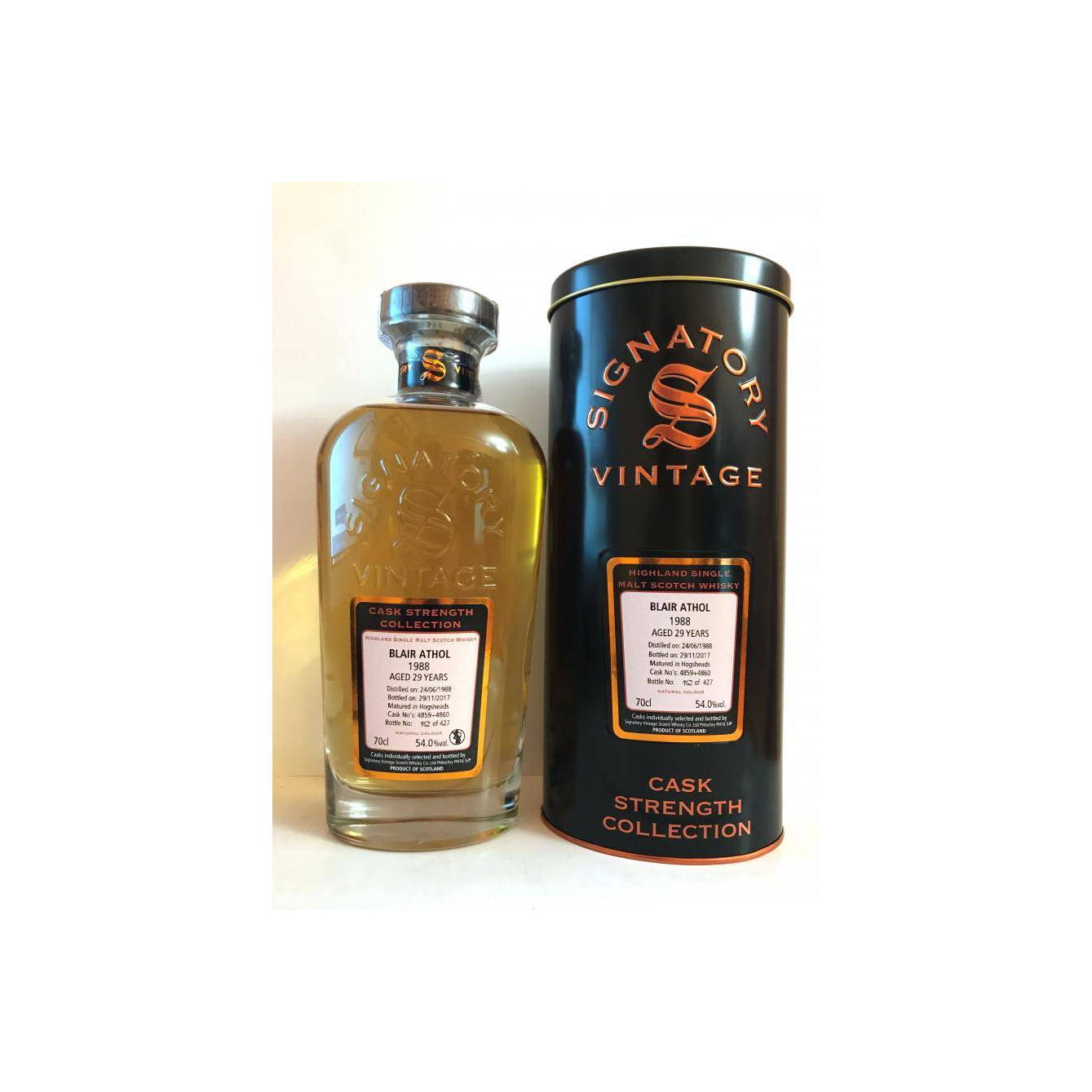 Blair Athol Cask Strength Collection 1988 29 Years Single Malt Whisky 3