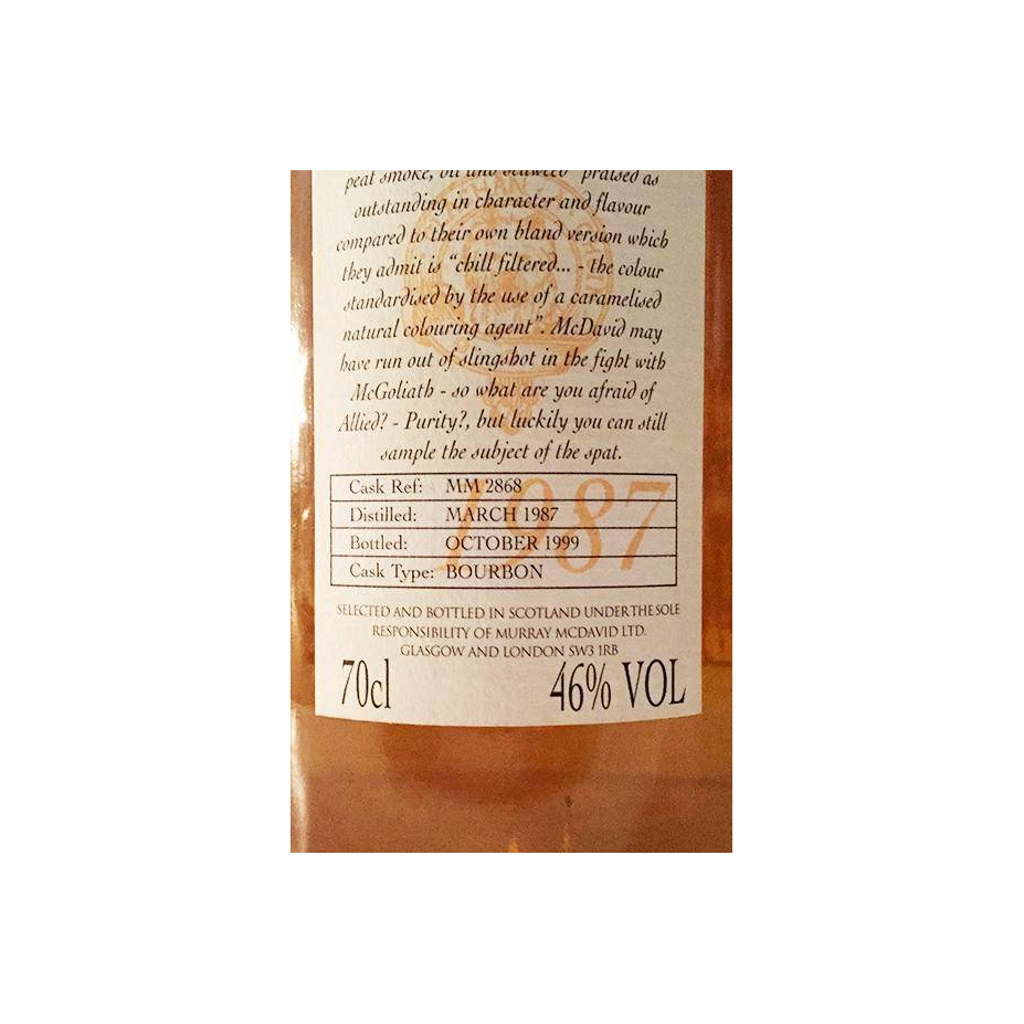 Laphroaig 1987 12 Years Single Malt Whisky 2