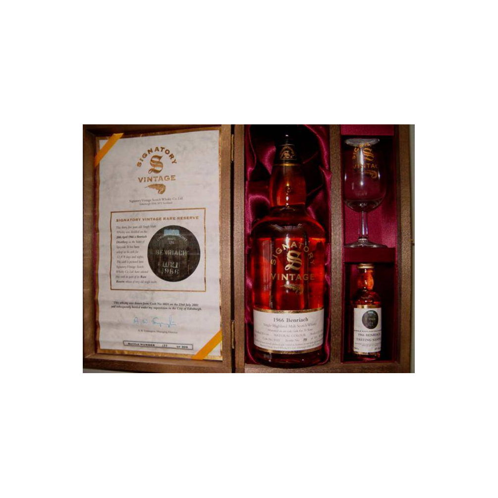 BenRiach 1966 35 Years Single Malt Whisky 3