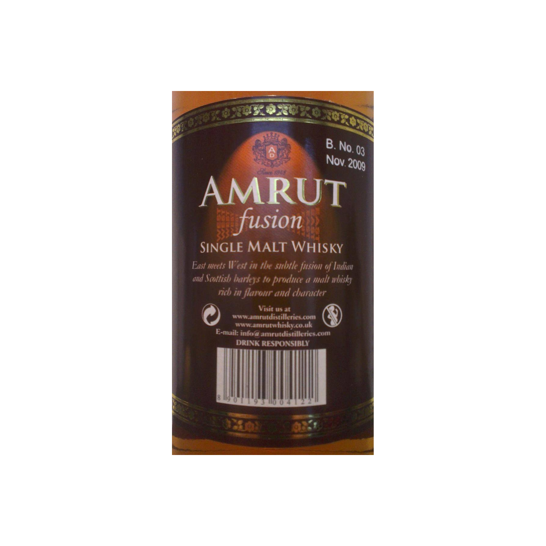 Amrut Single Malt Whisky 2