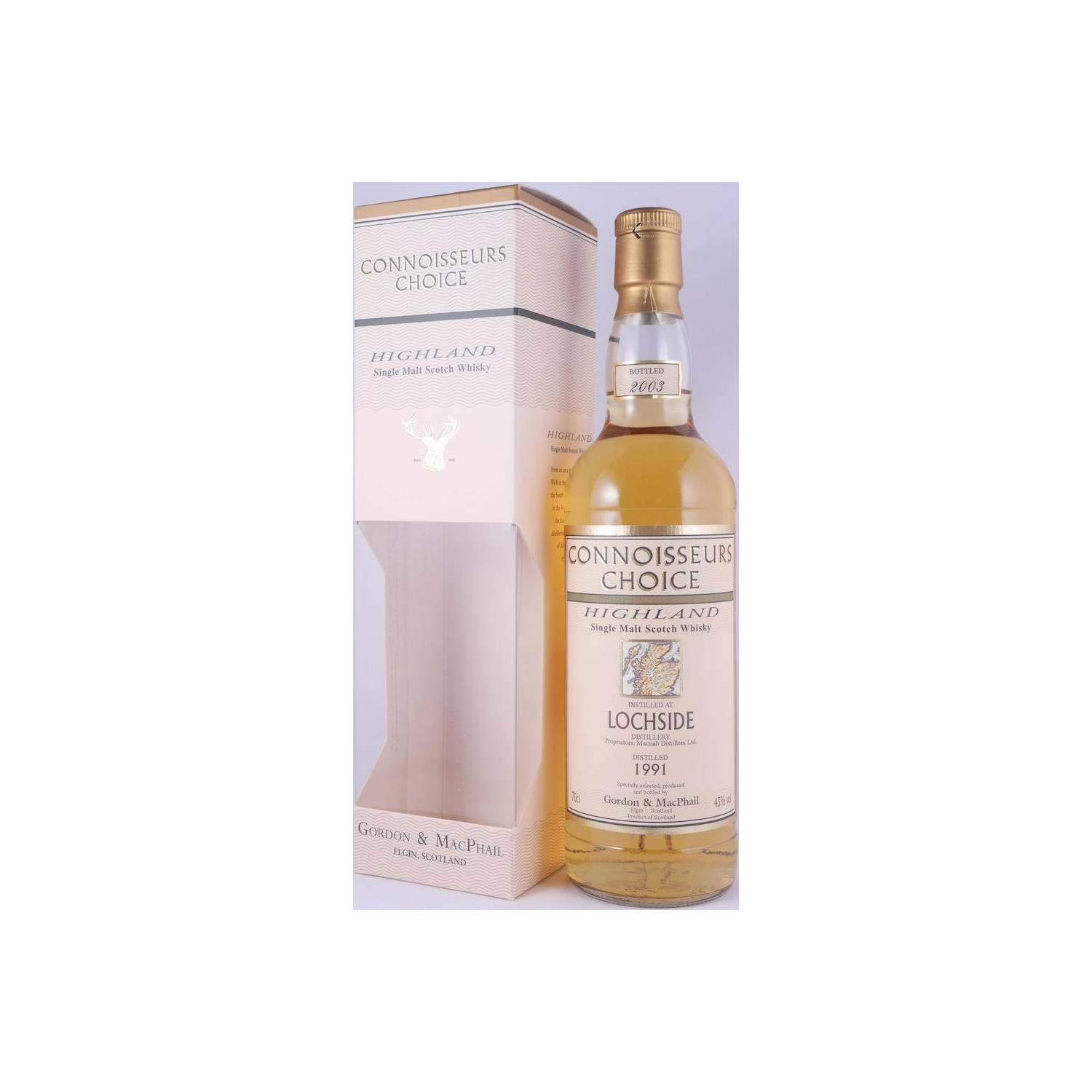 Lochside Connoisseurs Choice 1991 12 Years Single Malt Whisky 2
