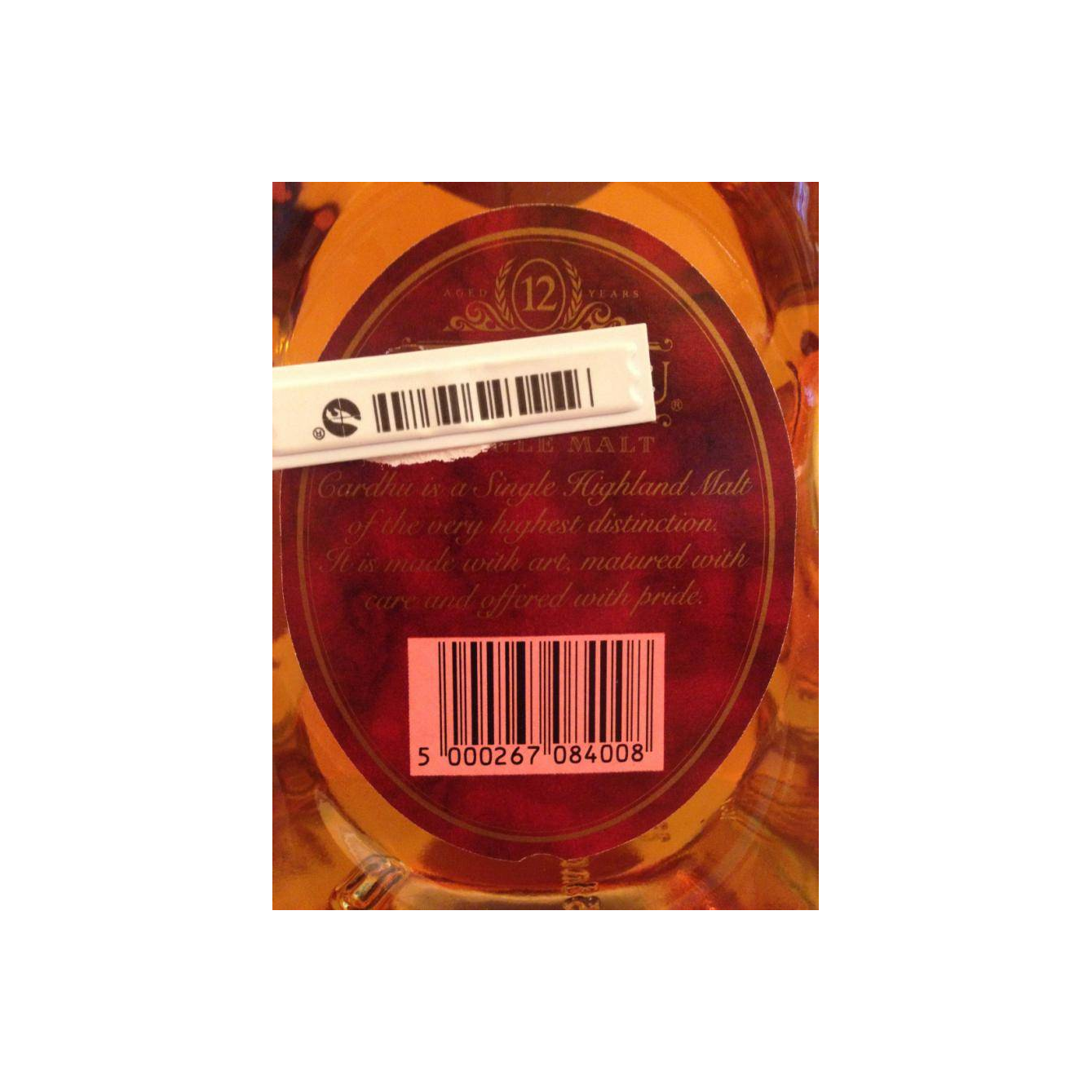 Cardhu 12 Years Single Malt Whisky 2