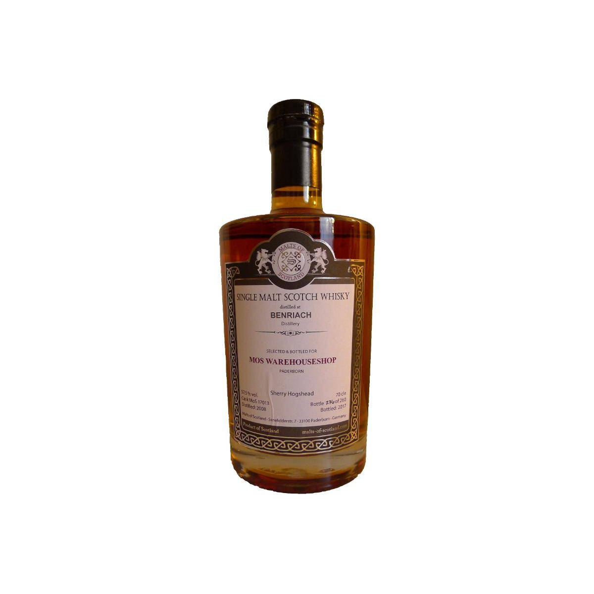 BenRiach 2008 9 Years Single Malt Whisky