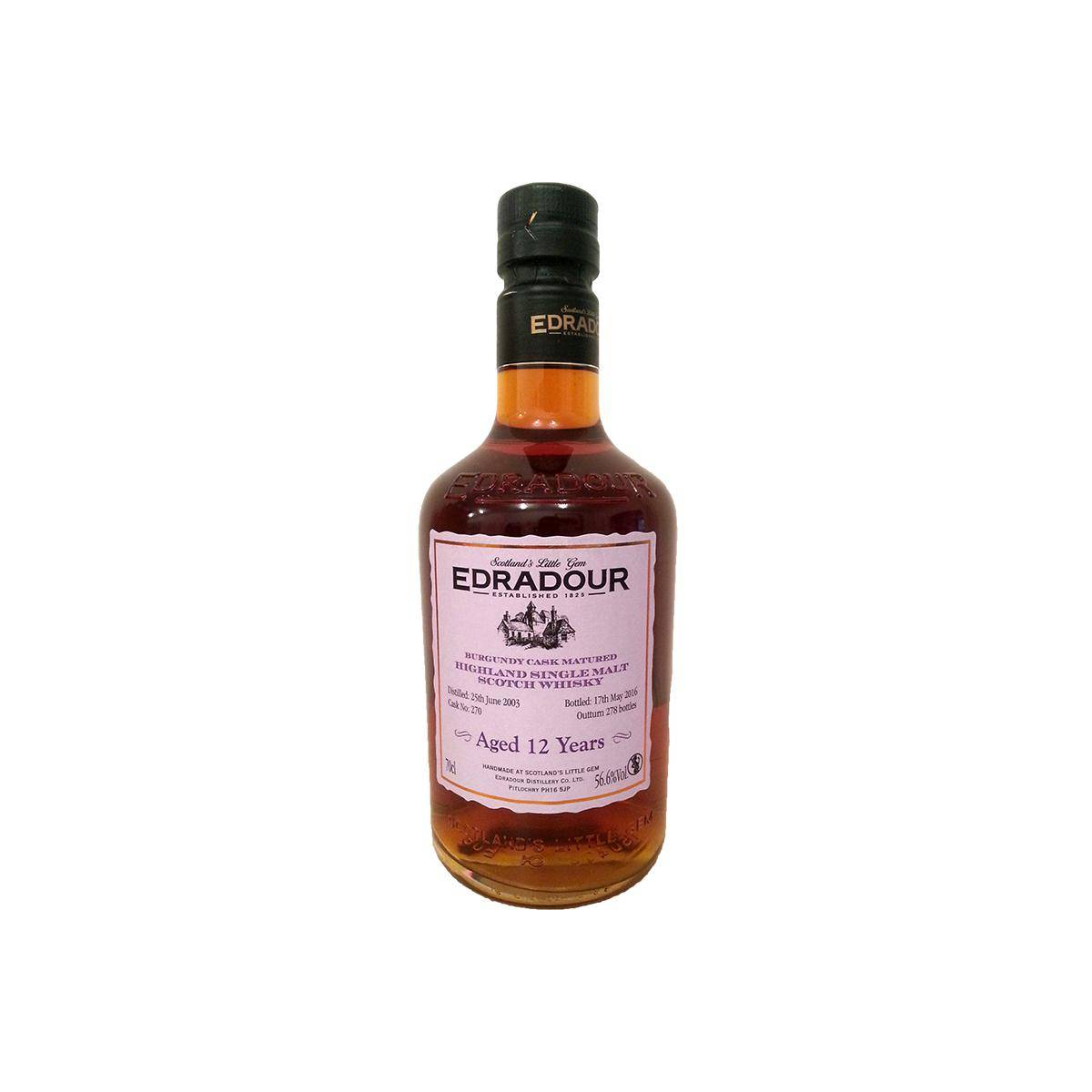 Edradour 2003 12 Years Single Malt Whisky