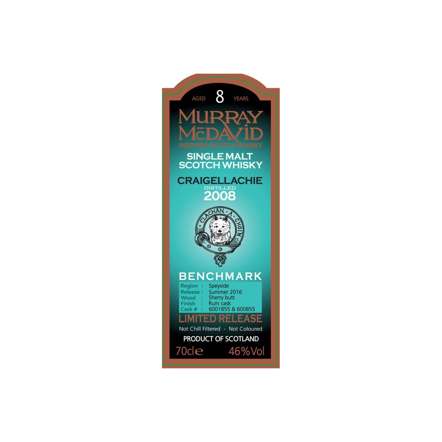 Craigellachie 2008 8 Years Single Malt Whisky 2