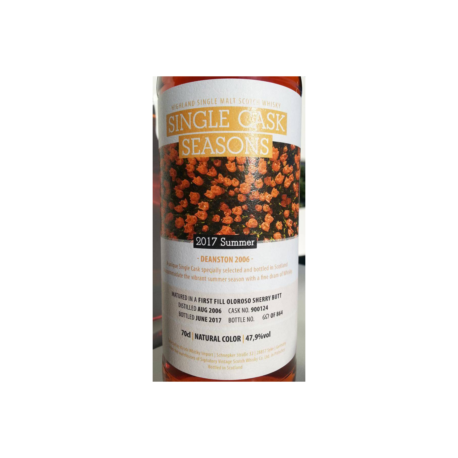 Deanston 2006 10 Years Single Malt Whisky 2