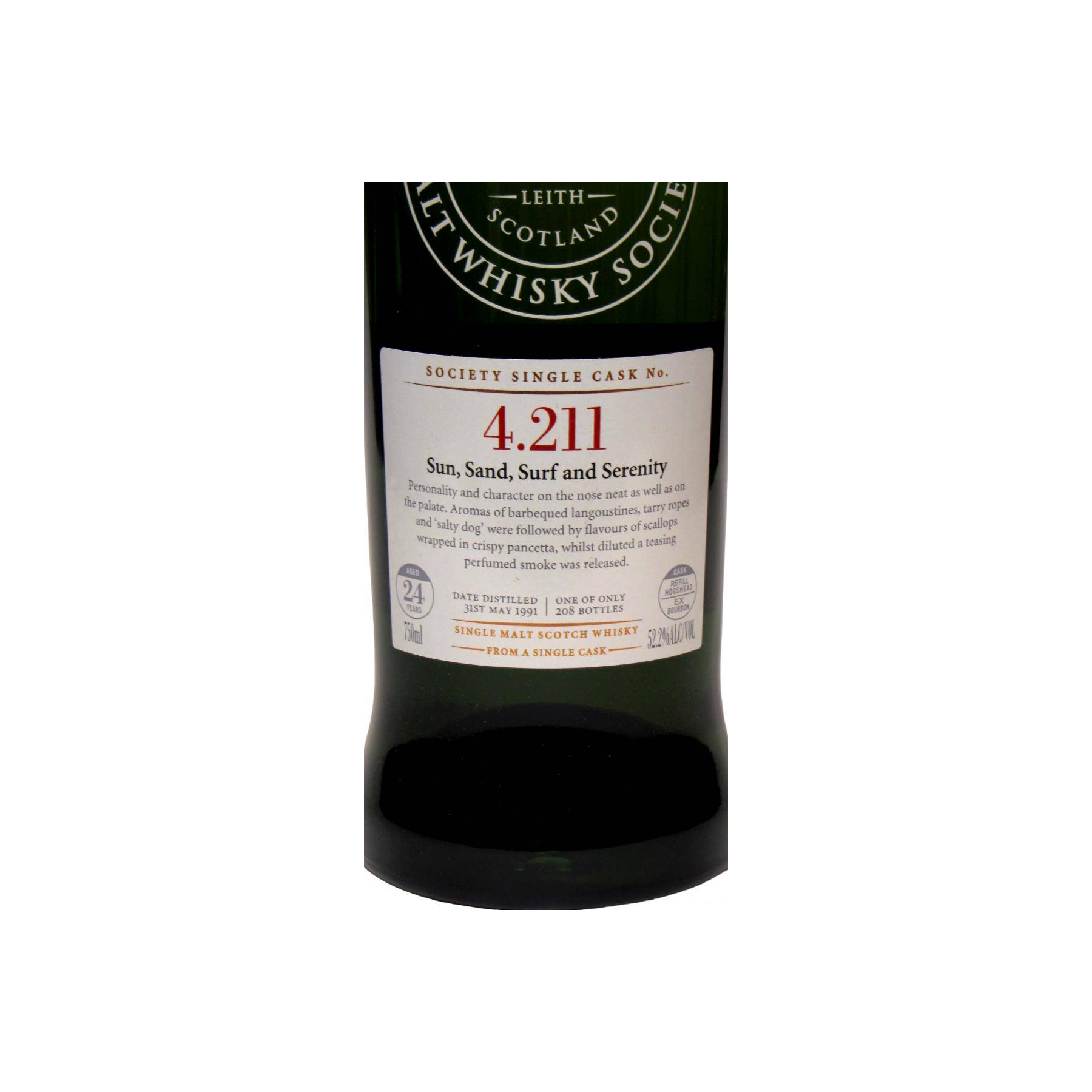 The Scotch Malt Whisky Society 1991 24 Years Single Malt Whisky 2