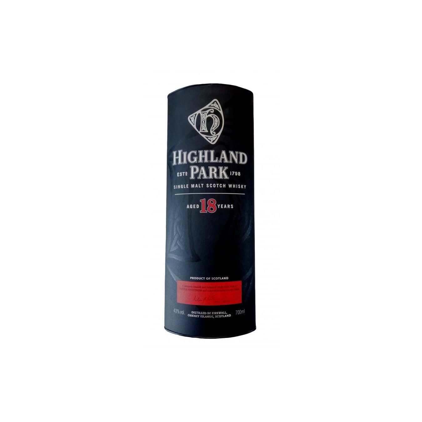 Highland Park 18 Years Single Malt Whisky 2