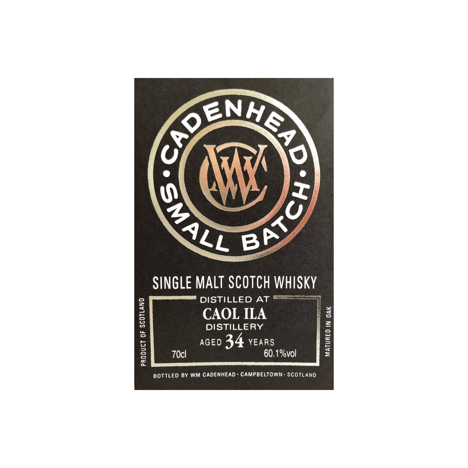 Caol Ila Small Batch 1982 34 Years Single Malt Whisky 3