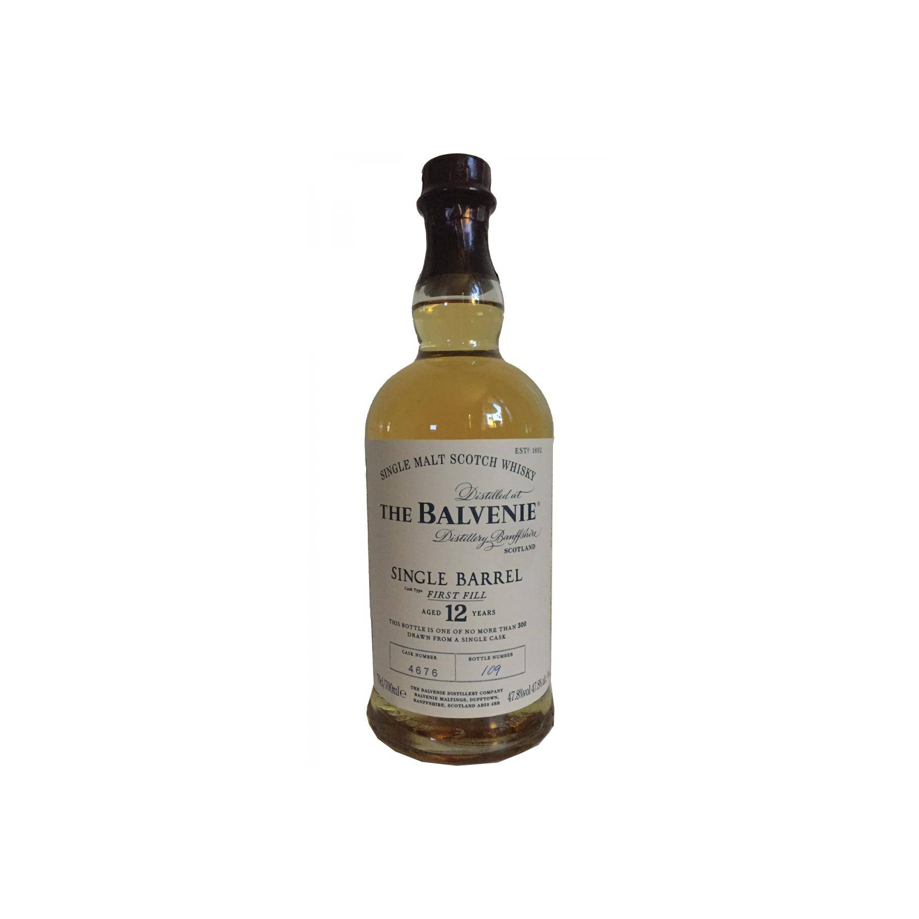 The Balvenie Single Cask 12 Years Single Malt Whisky