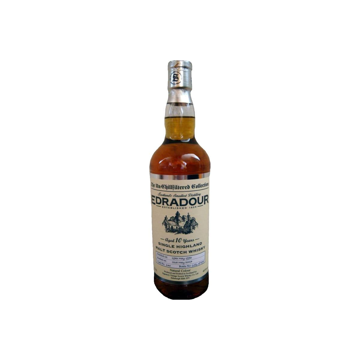Edradour The Un-Chillfiltered Collection 1996 10 Years Single Malt Whisky