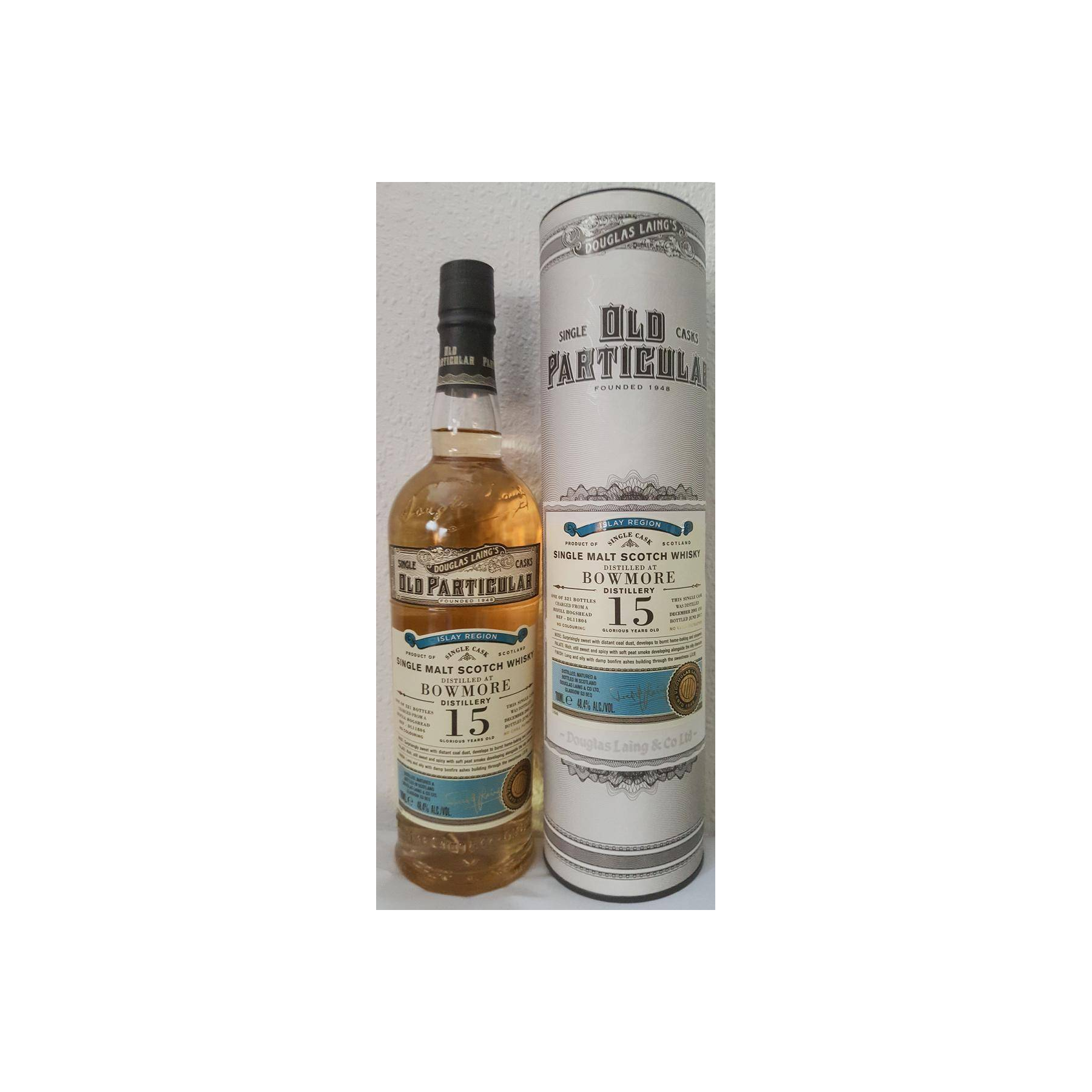 Bowmore Old Particular 2001 15 Years Single Malt Whisky 2