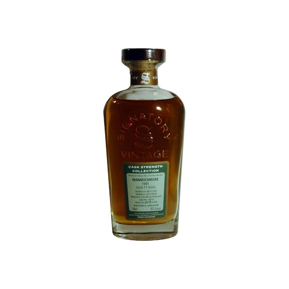 Mannochmore Cask Strength Collection 1991 17 Years Single Malt Whisky