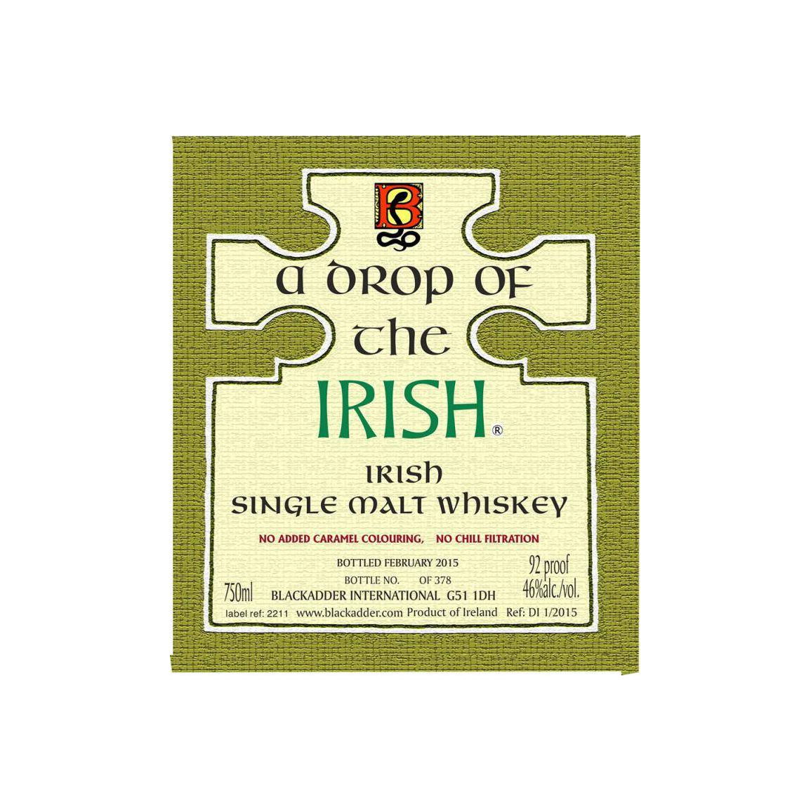Blackadder Single Malt Whisky