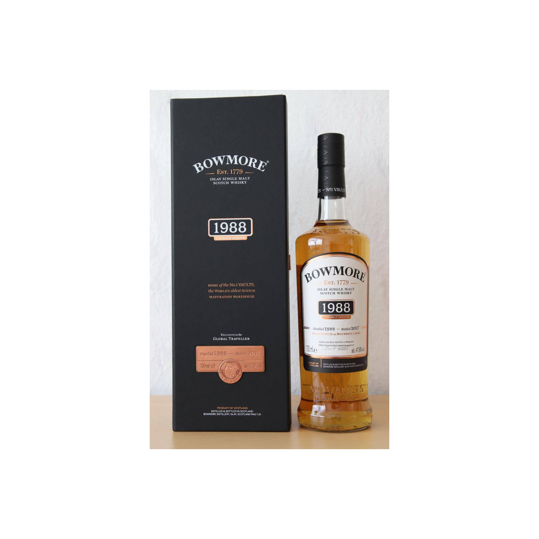 Bowmore 1988 29 Years Single Malt Whisky 2