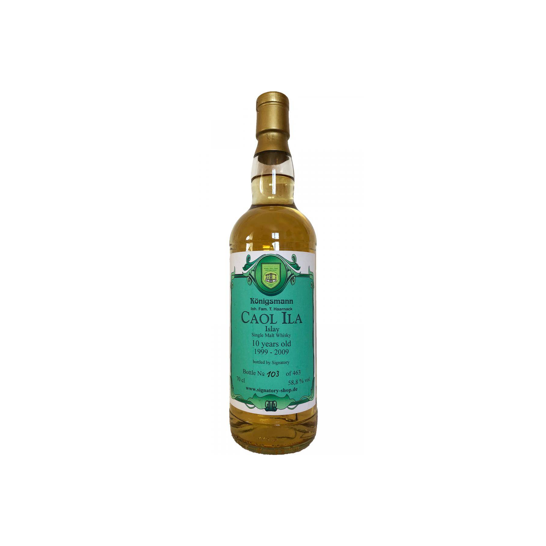 Caol Ila 1999 10 Years Single Malt Whisky