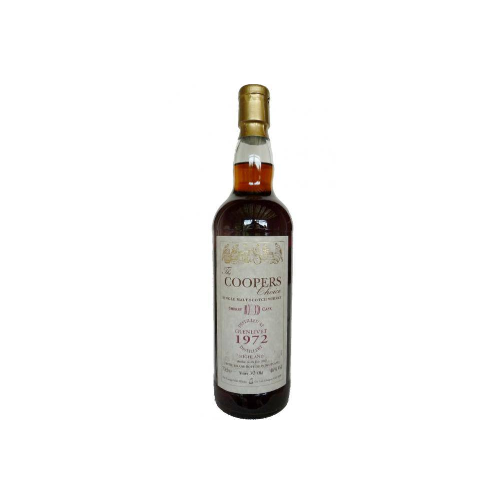 The Glenlivet The Cooper's Choice 1972 30 Years Single Malt Whisky