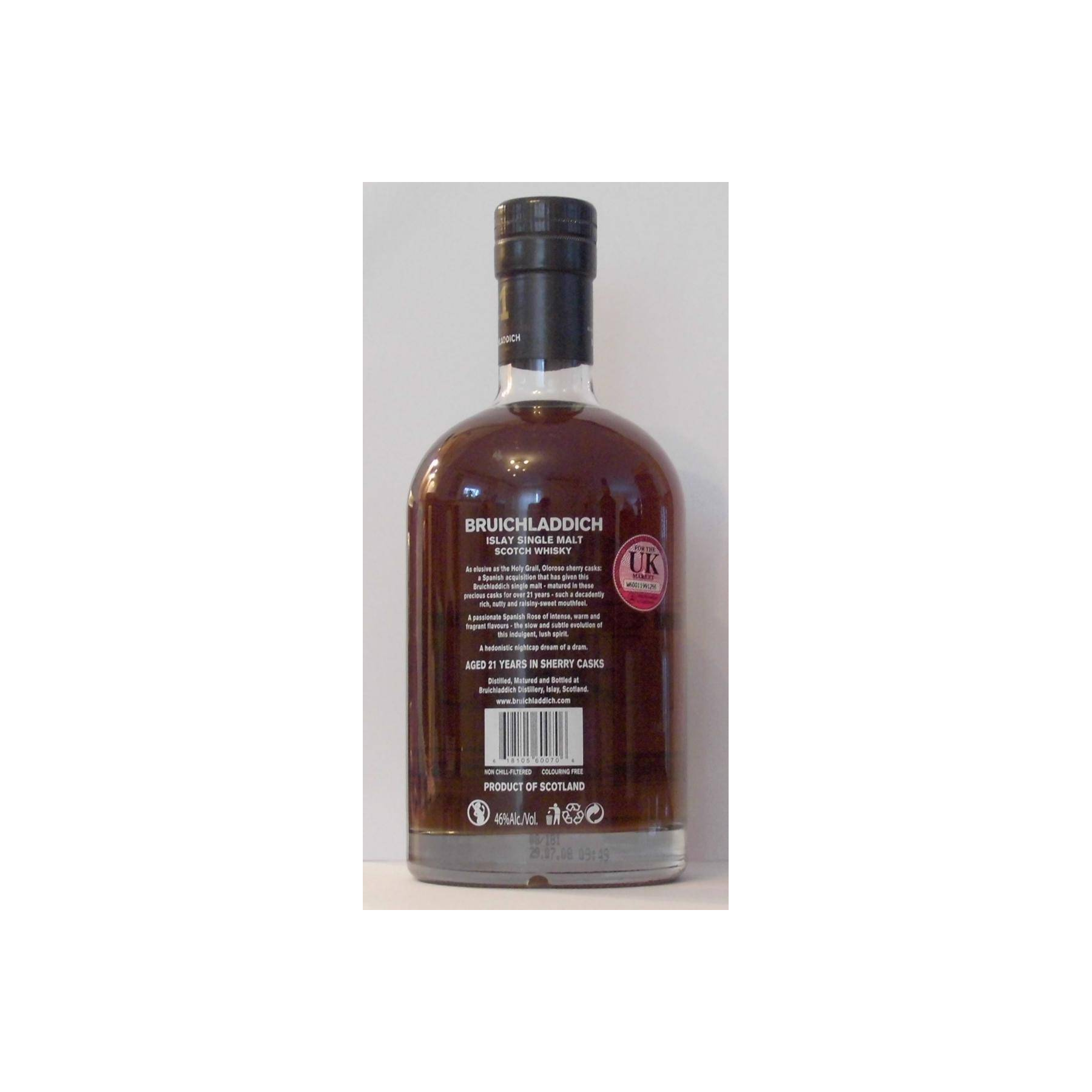 Bruichladdich 21 Years Single Malt Whisky 2