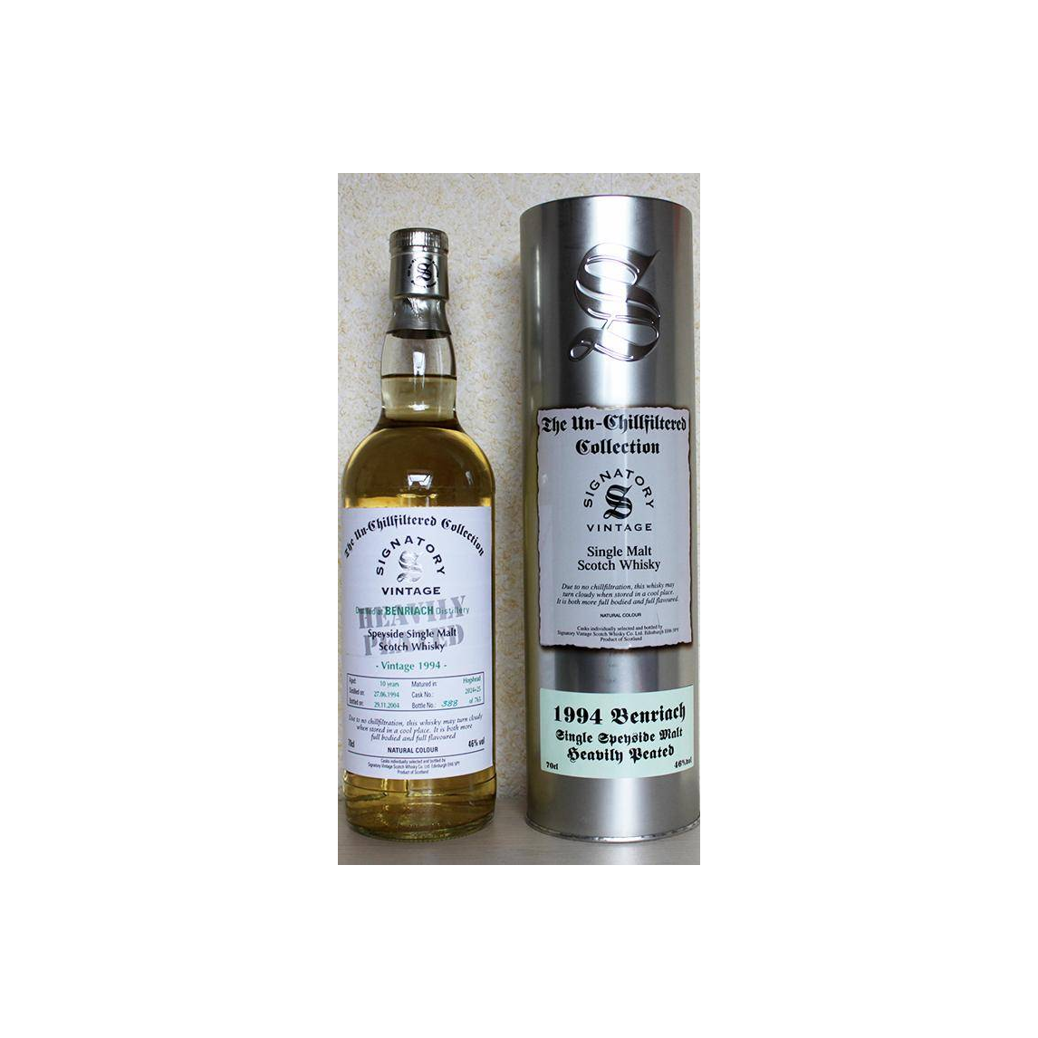 BenRiach The Un-Chillfiltered Collection 1994 10 Years Single Malt Whisky