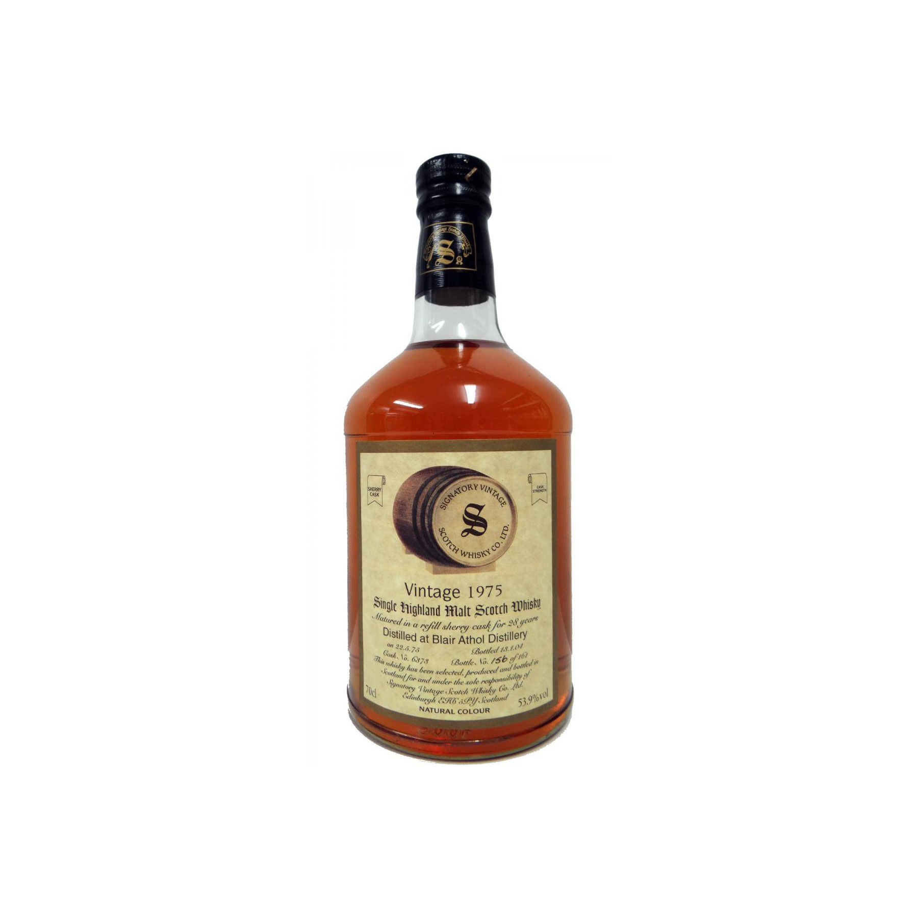 Blair Athol Vintage Collection - Dumpy 1975 28 Years Single Malt Whisky