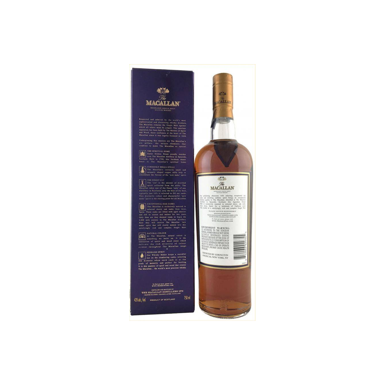 The Macallan Sherry Cask 18 Years Single Malt Whisky 3