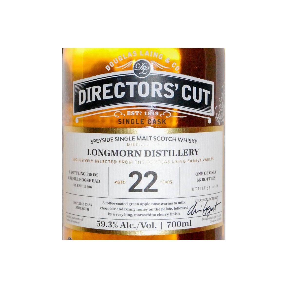Longmorn 1995 22 Years Single Malt Whisky 3