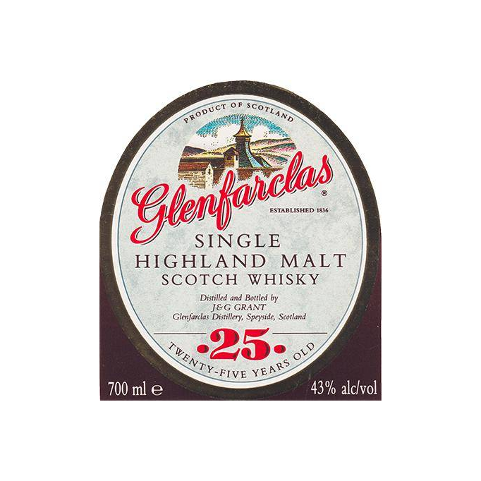 Glenfarclas 25 Years Single Malt Whisky 3