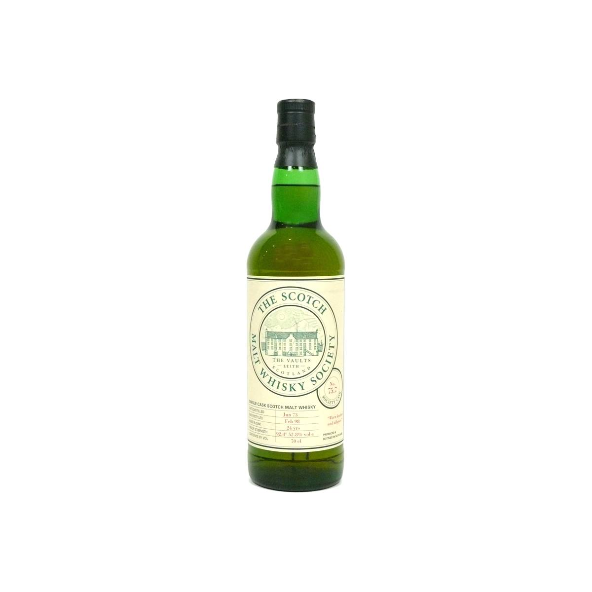 The Scotch Malt Whisky Society 1973 24 Years Single Malt Whisky