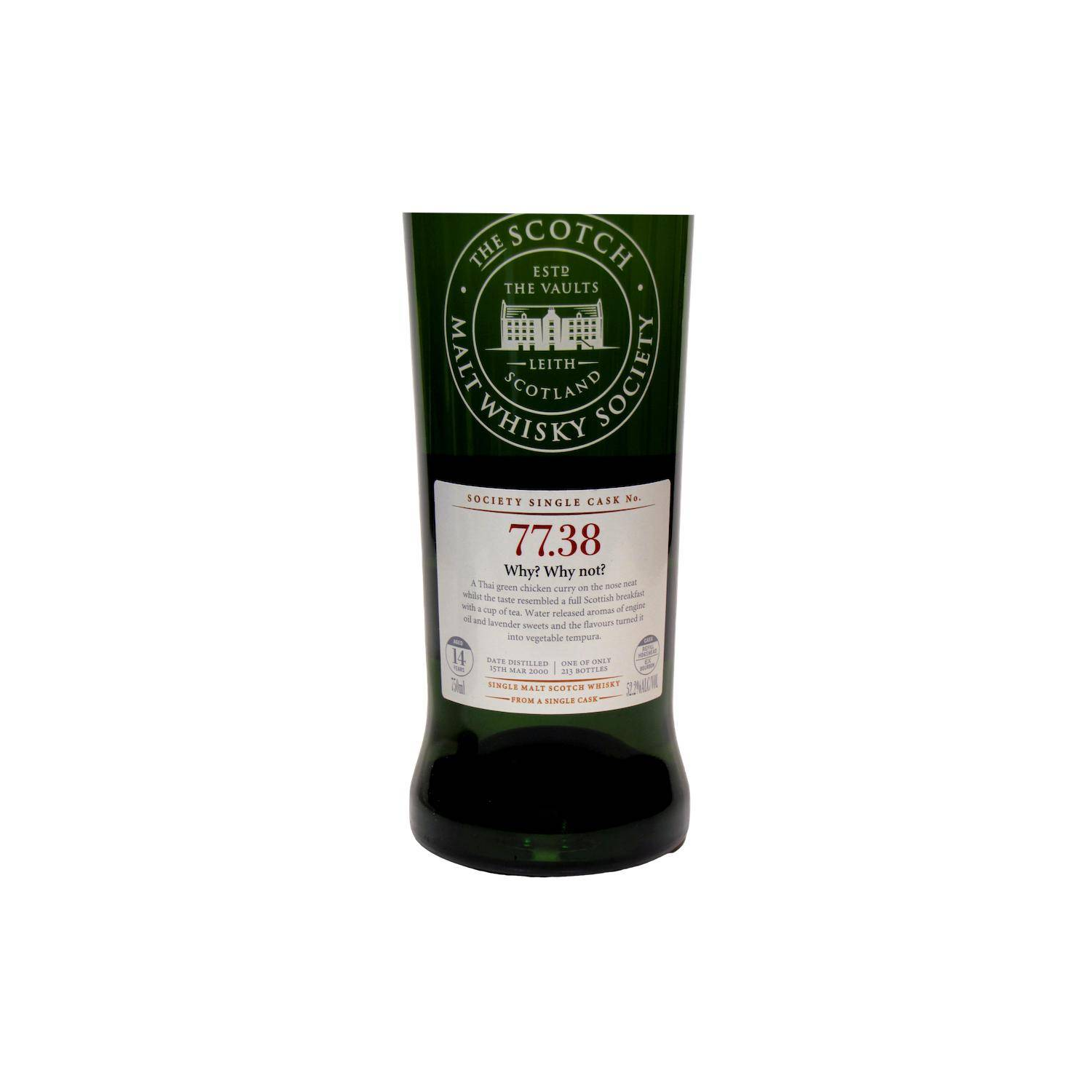 The Scotch Malt Whisky Society 2000 14 Years Single Malt Whisky 2