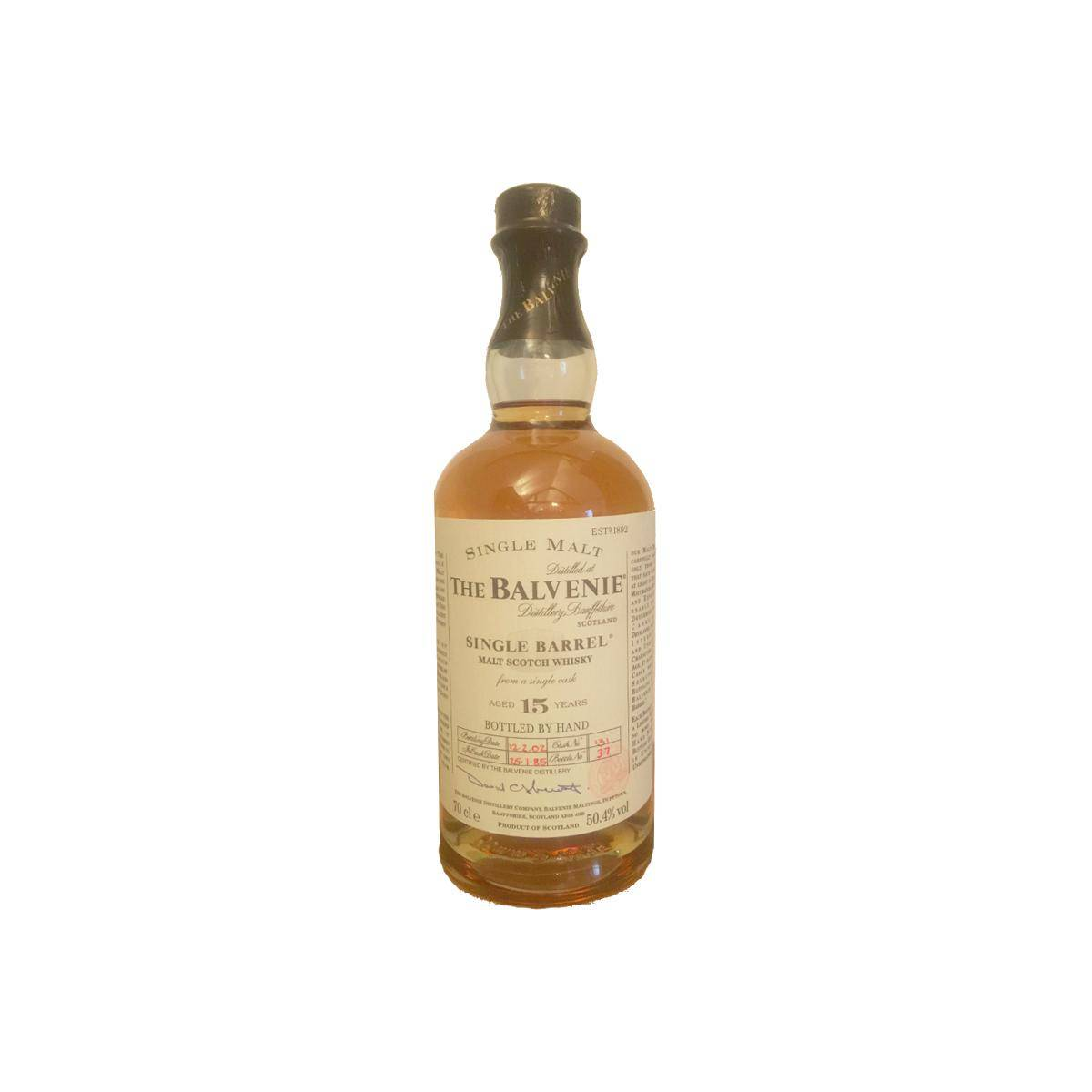 The Balvenie Single Cask 1985 15 Years Single Malt Whisky