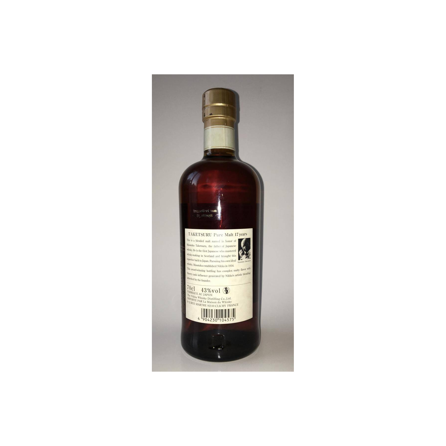 Taketsuru 17 Years Blended Malt Whisky 2