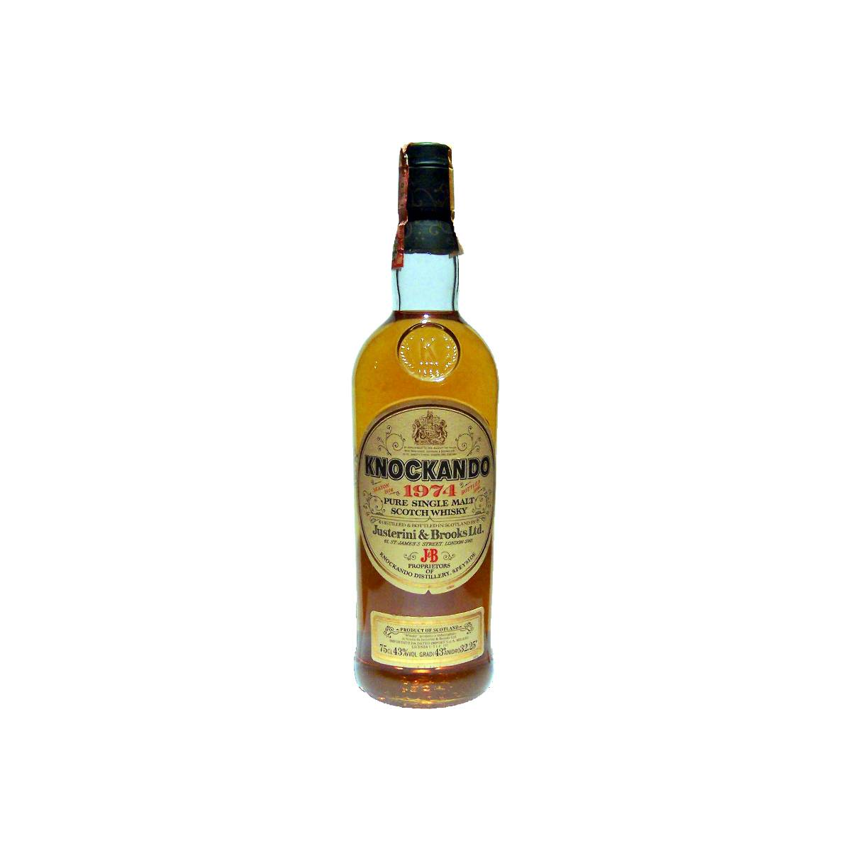 Knockando 1974 12 Years Single Malt Whisky