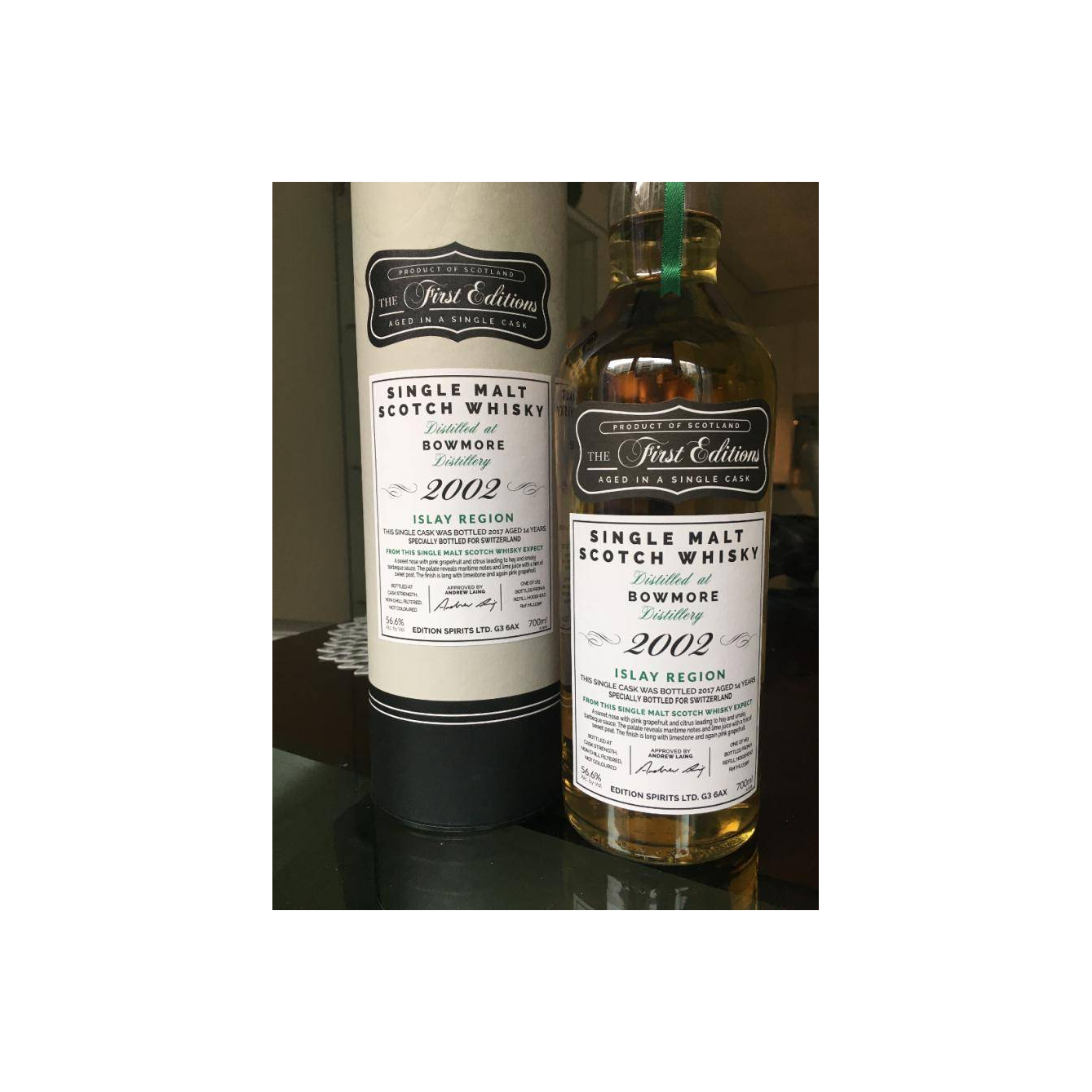 Bowmore The First Editions 2002 14 Years Single Malt Whisky 2