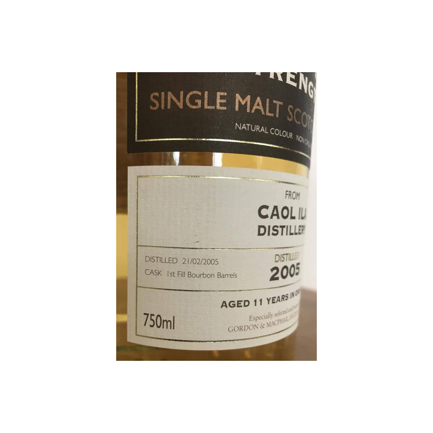Caol Ila Cask Strength Collection 2005 11 Years Single Malt Whisky 2