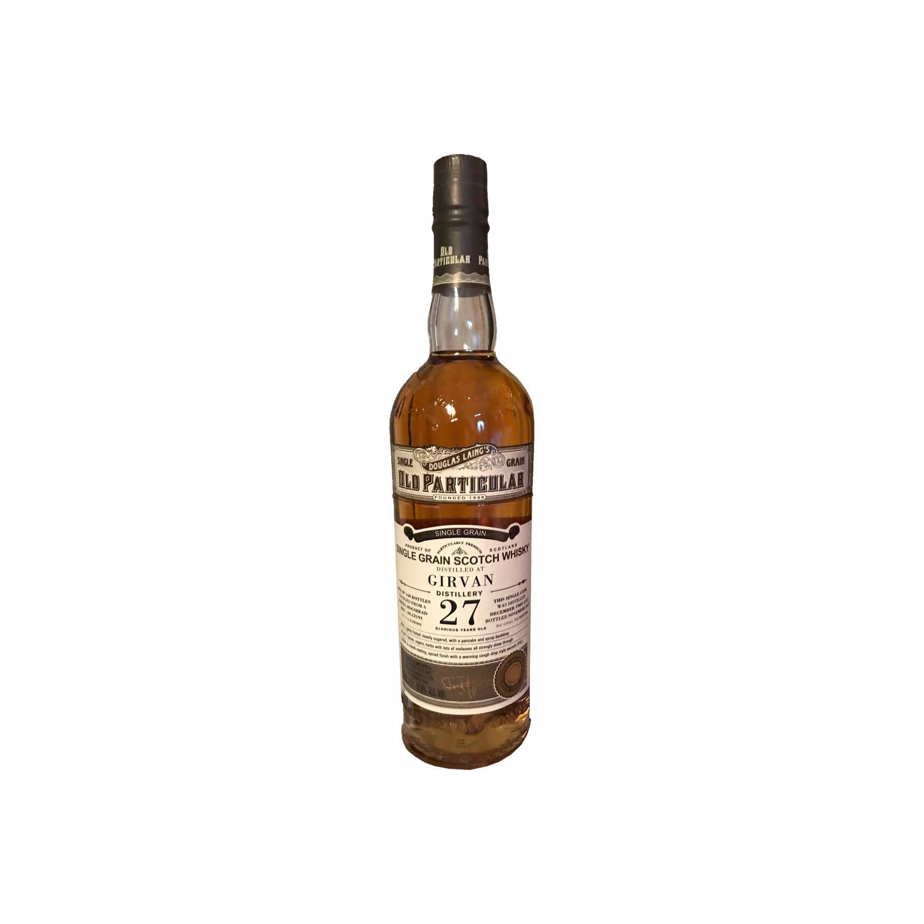 Girvan Old Particular 1989 27 Years Single Grain Whisky
