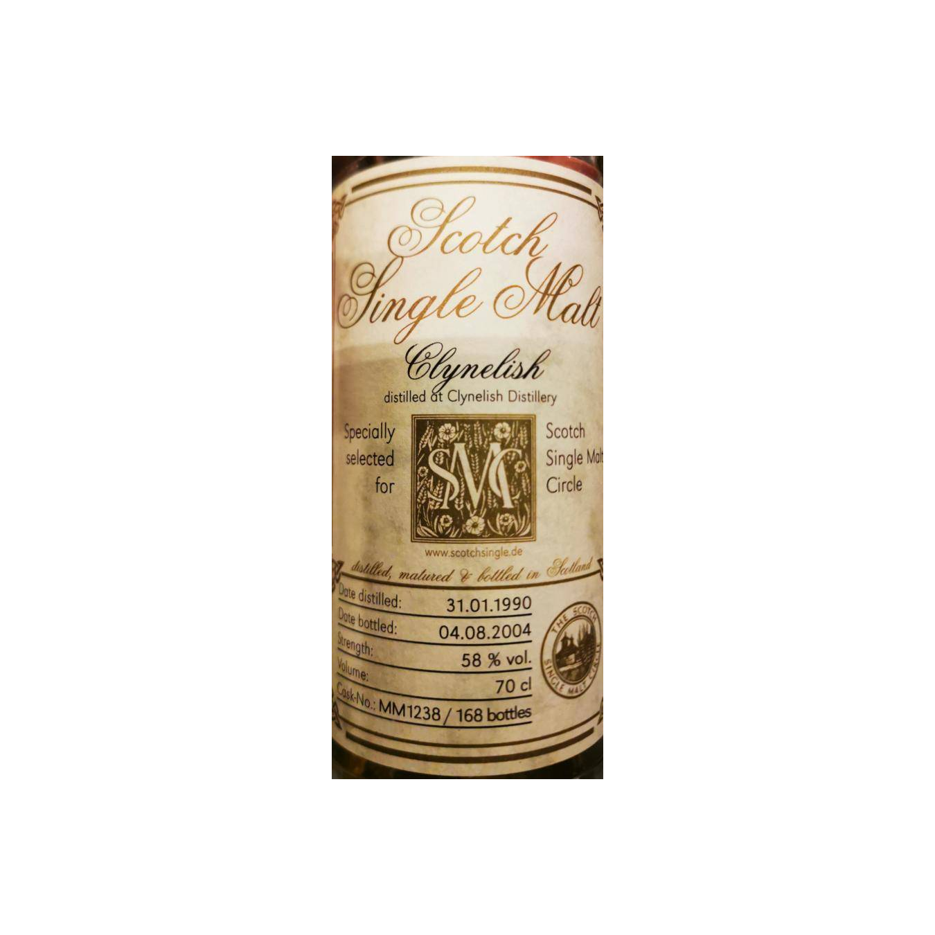 Clynelish 1990 14 Years Single Malt Whisky