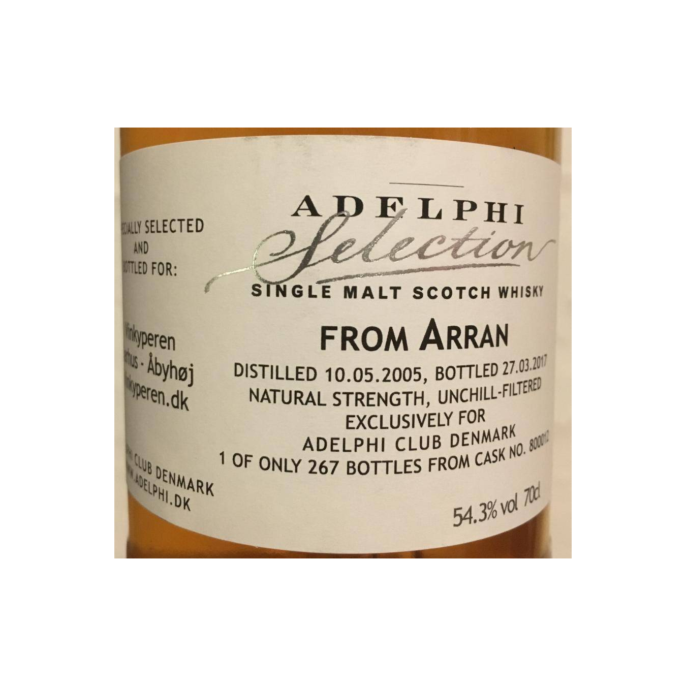 Arran Limited Edition 2005 11 Years Single Malt Whisky 2