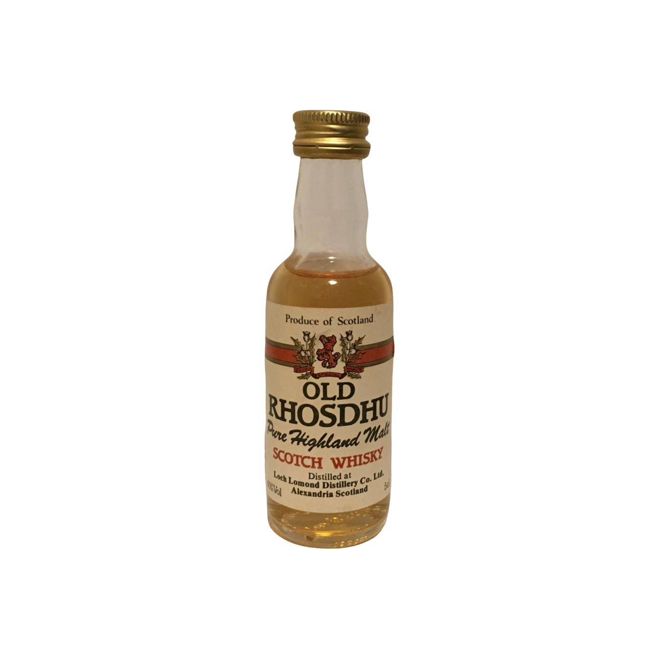 Loch Lomond Miniature Single Malt Whisky 2