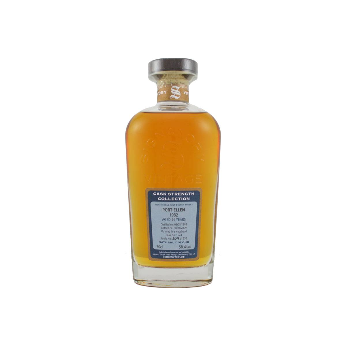 Port Ellen Cask Strength Collection 1982 26 Years Single Malt Whisky