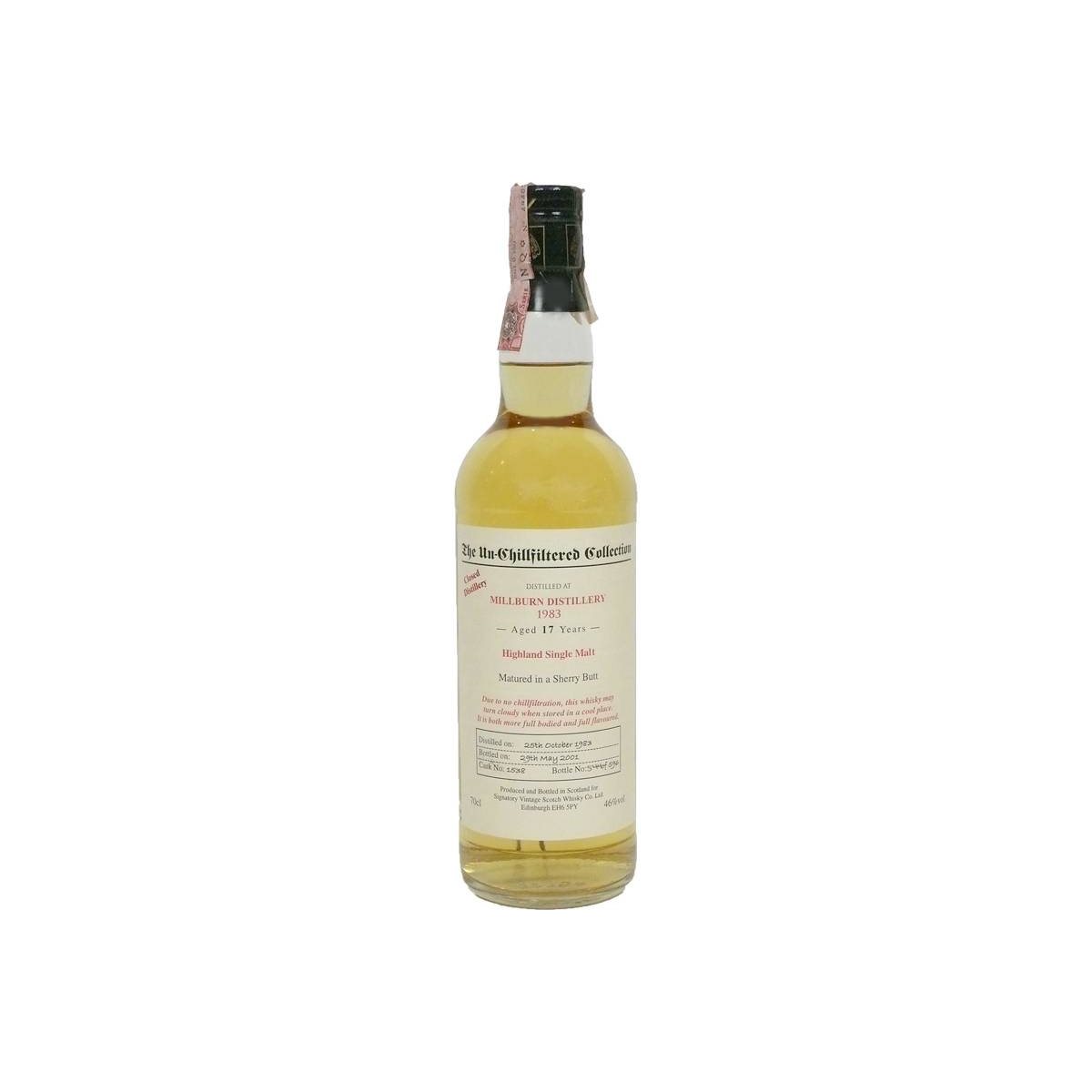 The Scotch Malt Whisky Society The Un-Chillfiltered Collection 1983 17 Years Single Malt Whisky
