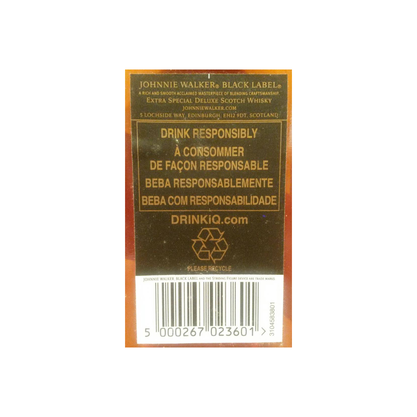 Johnnie Walker Blended Scotch Whisky 12 Years Blended Whisky 3