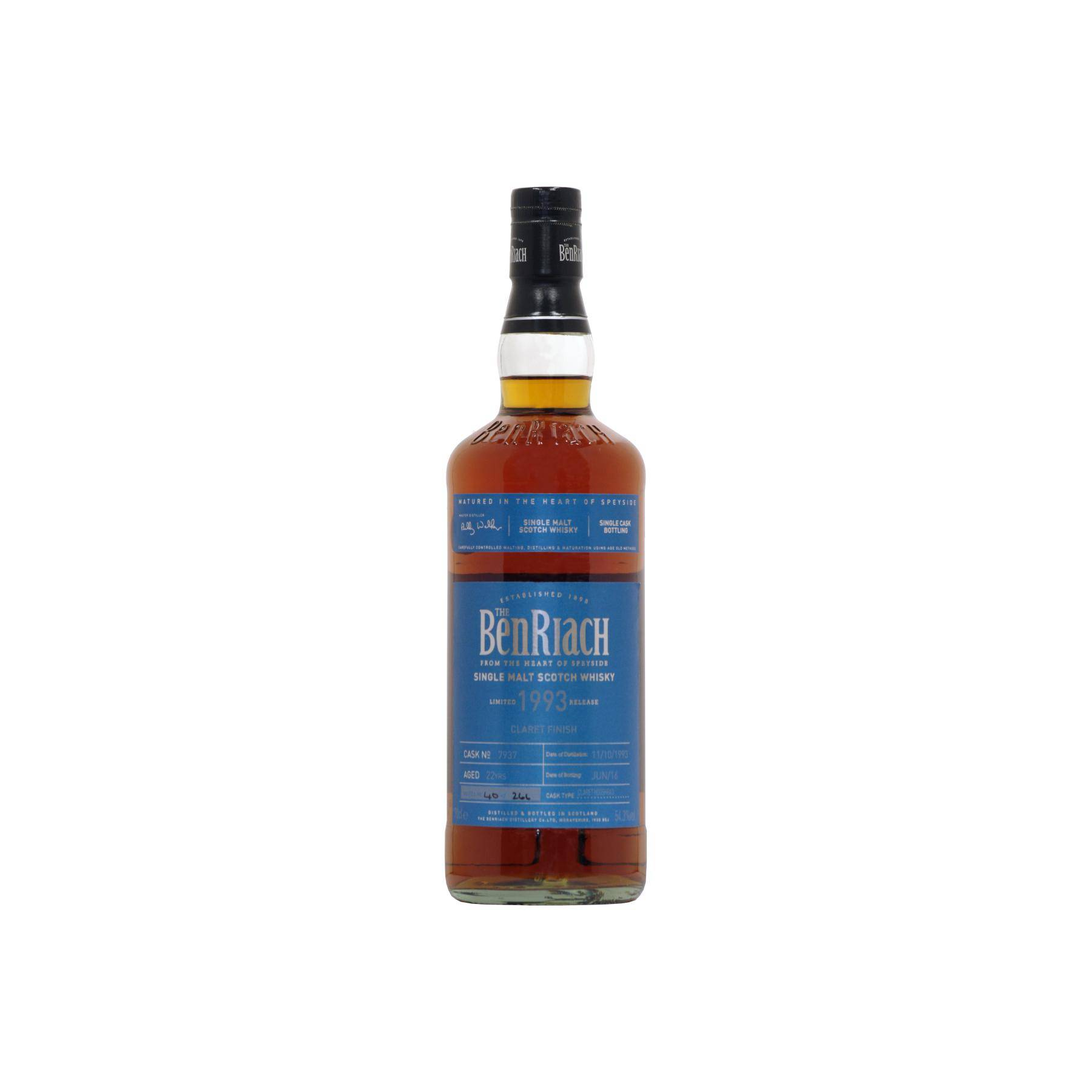 BenRiach 1993 22 Years Single Malt Whisky