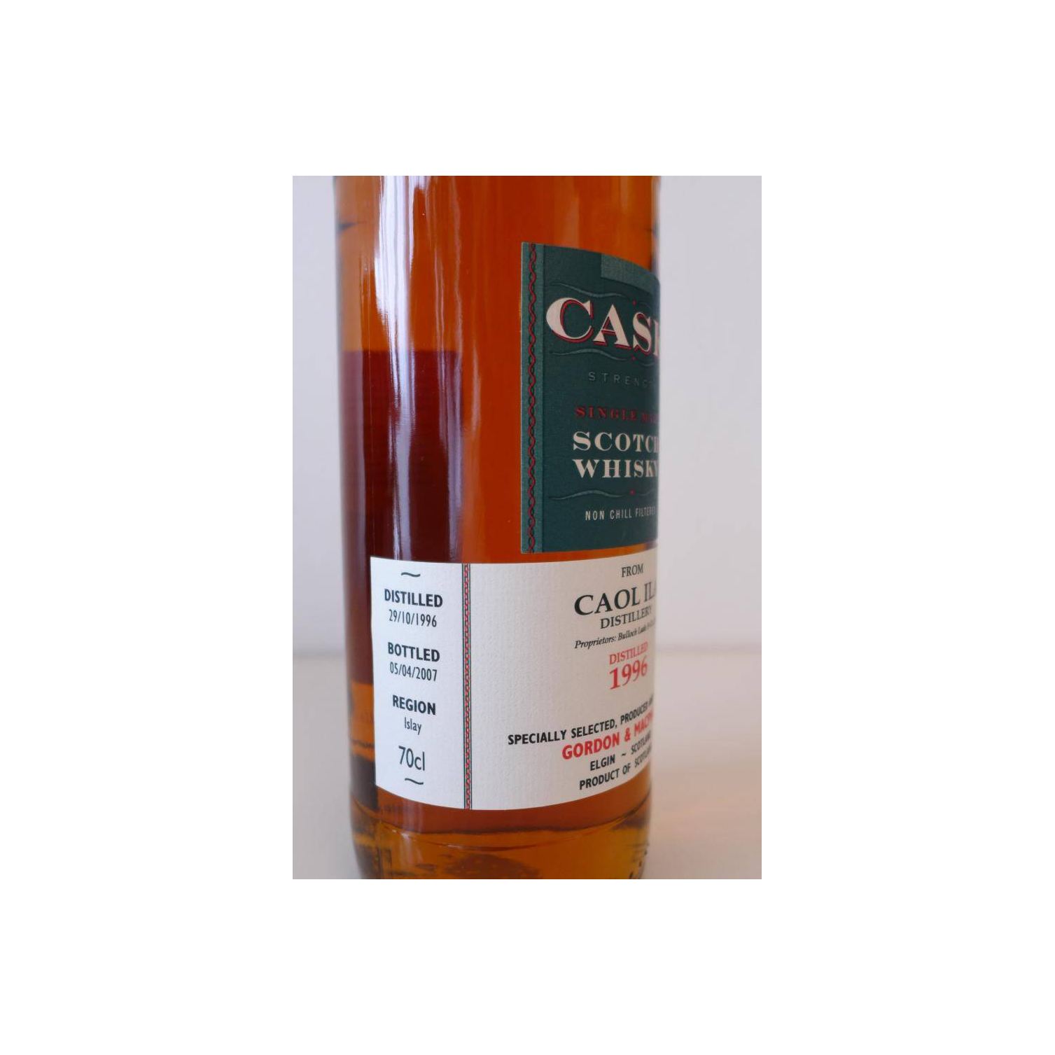 Caol Ila Cask Strength Collection 1996 10 Years Single Malt Whisky 3