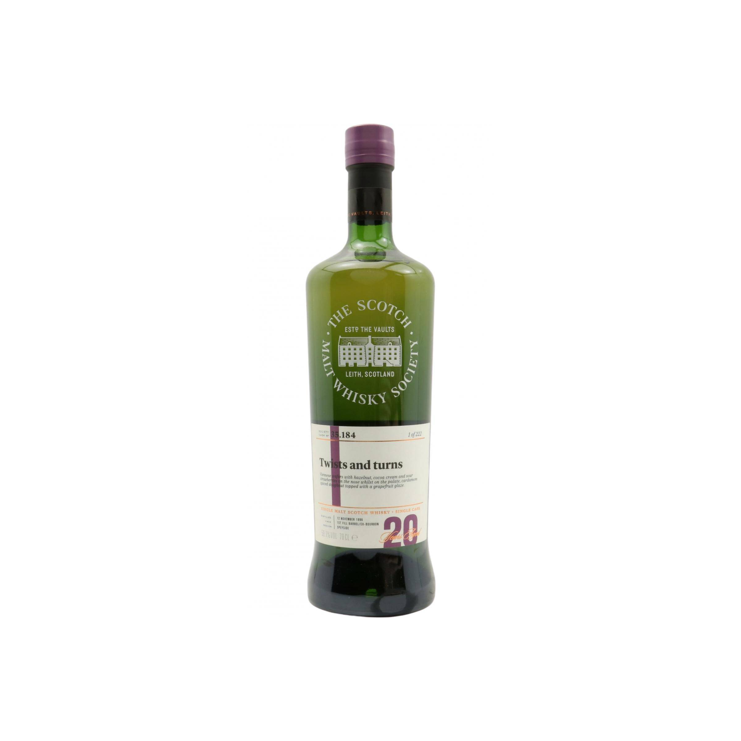 The Scotch Malt Whisky Society 1996 20 Years Single Malt Whisky
