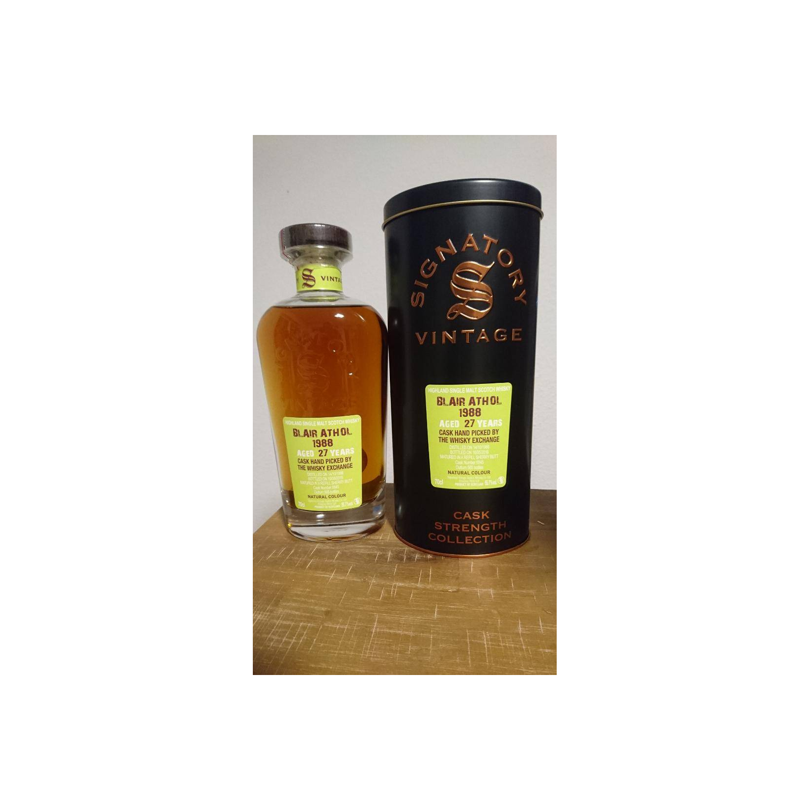 Blair Athol Cask Strength Collection 1988 27 Years Single Malt Whisky 3