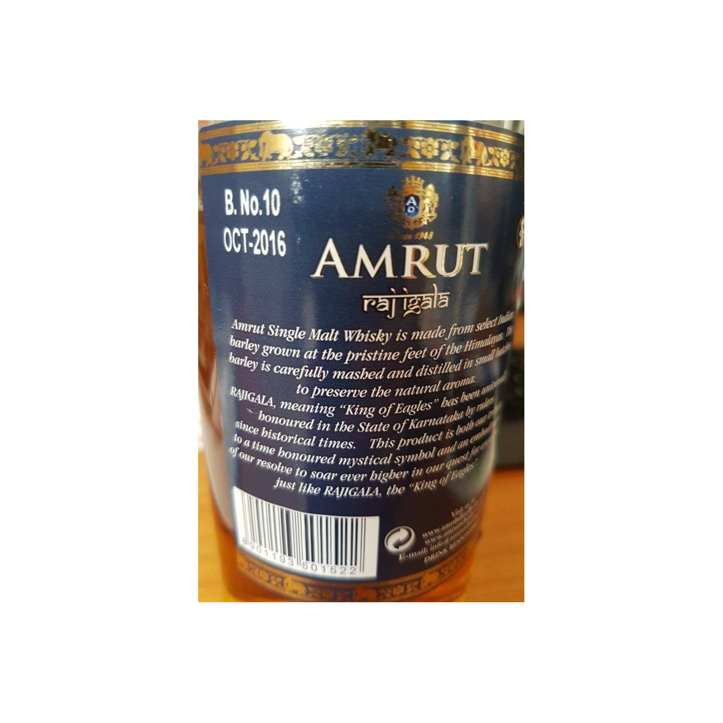 Amrut Single Malt Whisky