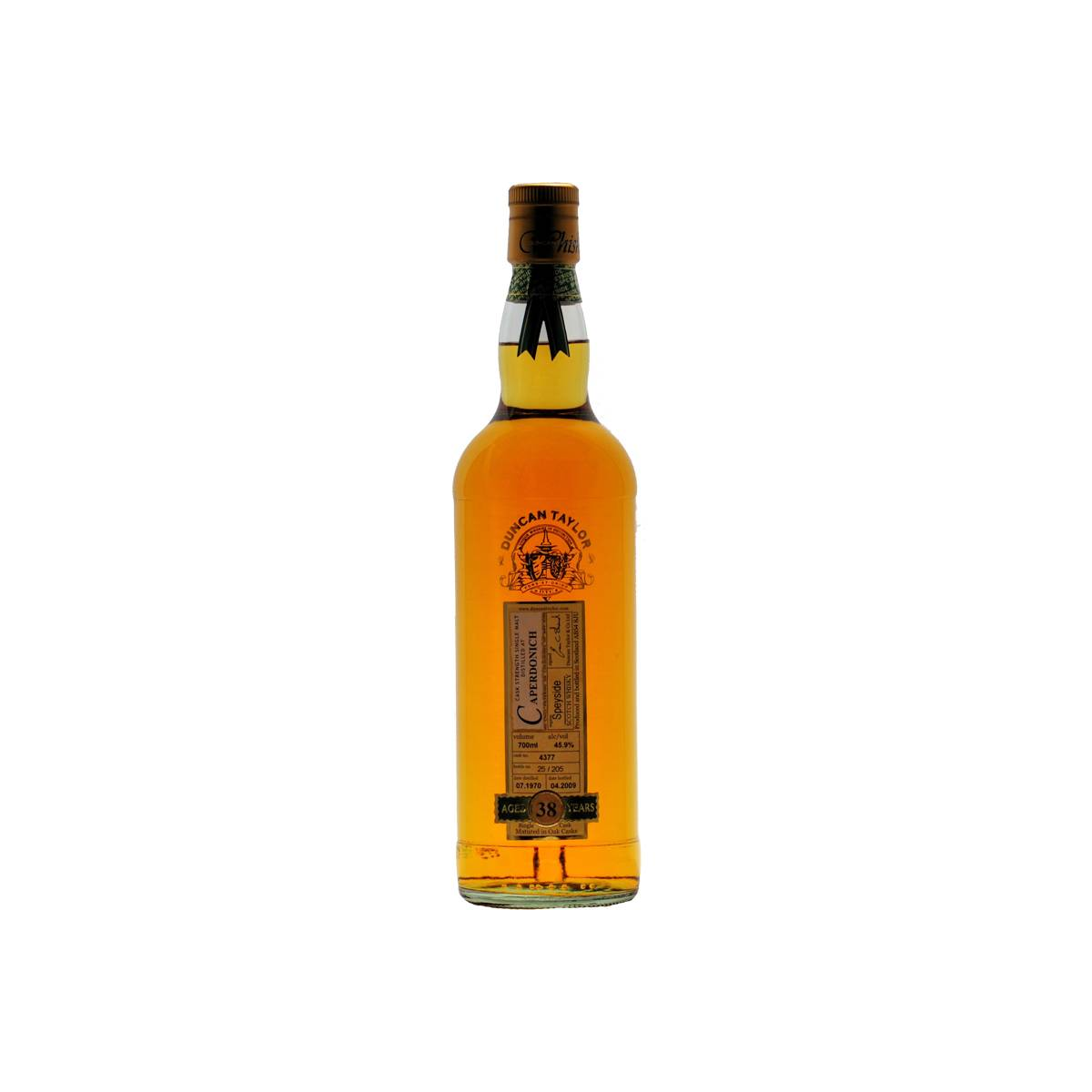 Caperdonich Rare Auld 1970 38 Years Single Malt Whisky